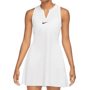 [나이키 여성용 코트 드라이핏 클럽 테니스 드레스] NIKE Women`s Court Dri-FIT Club Tennis Dress - White