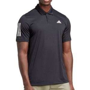[아디다스 남성용 클럽 3선 테니스 폴로] adidas Men&#039;s Club 3-Stripe Tennis Polo - Black