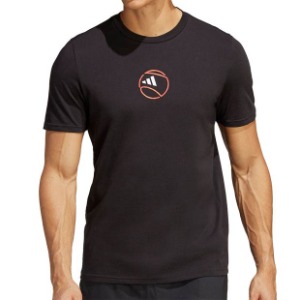 아디다스 남성용 카테고리 그래픽 테니스 티셔츠