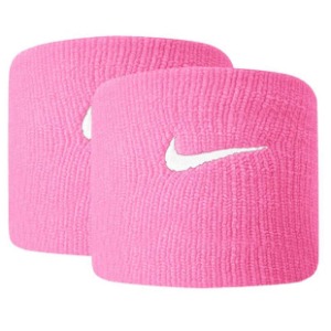 [나이키 프리미어 싱글와이드 테니스 손목밴드] Nike Premier Singlewide Tennis Wristband - Pink Glow/White