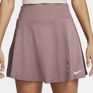 [나이키 여성용 어드밴티지 테니스 스커트] NIKE Women`s Advantage Tennis Tennis Skirt - Smokey Mauve