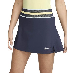 [나이키 여성용 드라이-핏 파리스 슬램 테니스 스커트] NIKE Women`s Dri-Fit Paris Slam Tennis Skirt - Thunder Blue