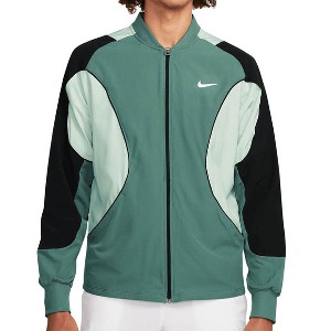 [나이키 남성용 드라이핏 어드밴티지 테니스 자켓] NIKE Men`s Dri-Fit Advantage Tennis Jacket - Bicoastal and White